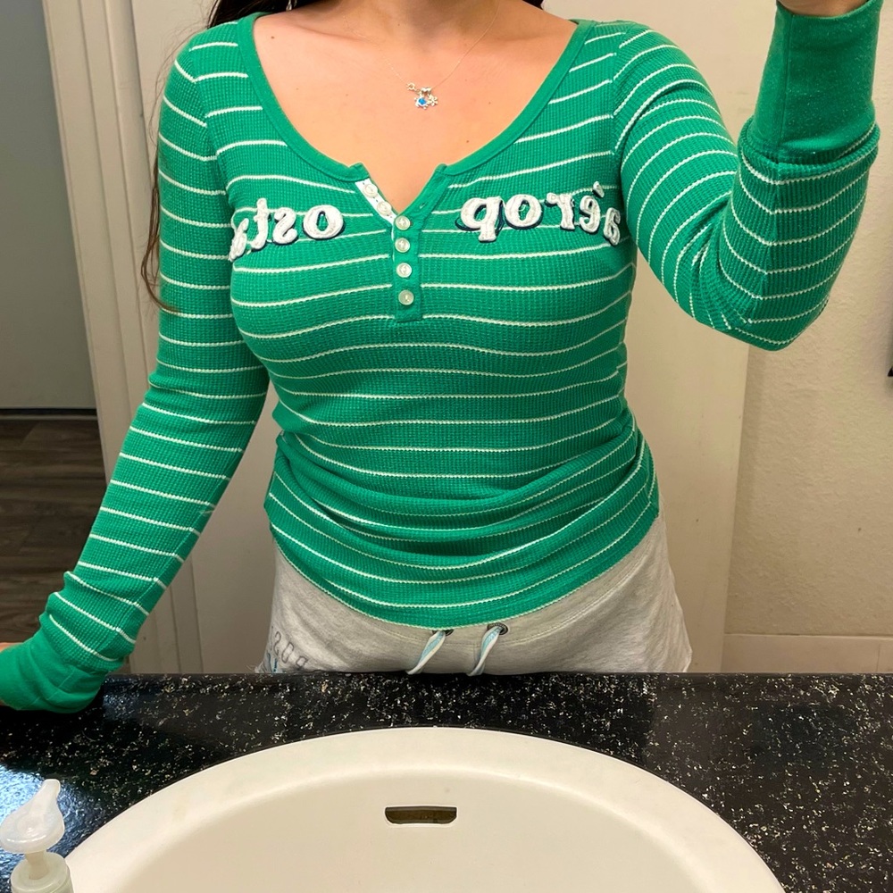 Green long sleeve
